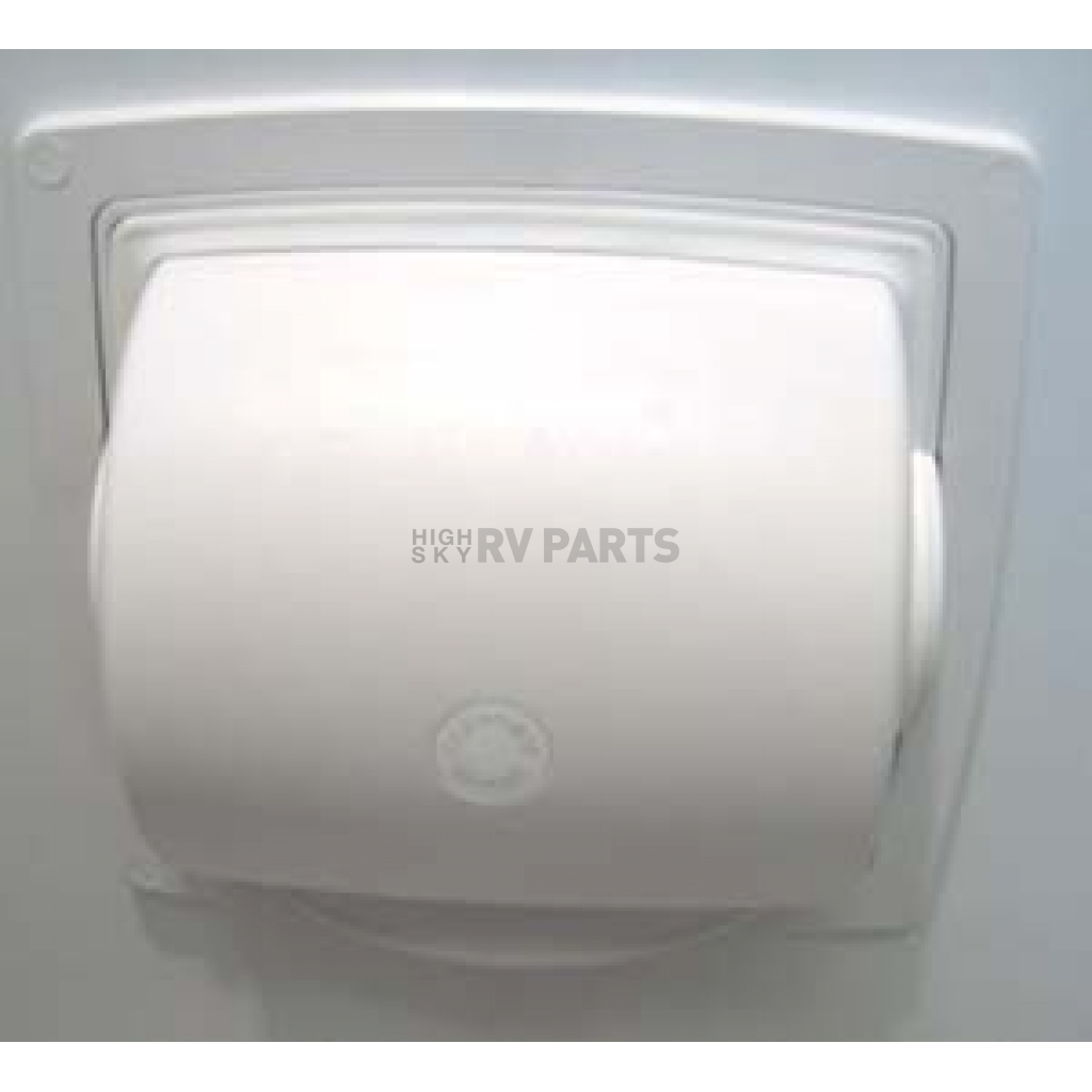Toilet Paper Roll Holder White 602175 | highskyrvparts.com